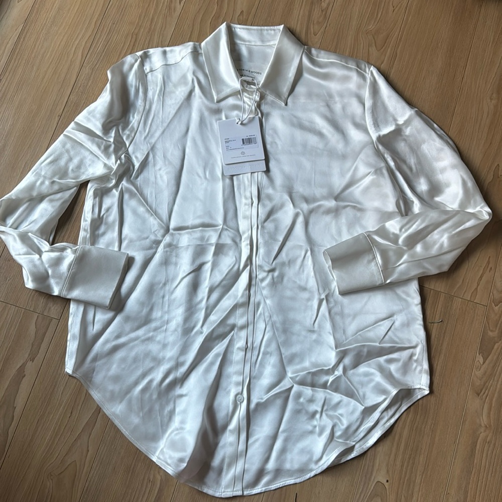 VIKTORIA & Woods Memorial silk shirt